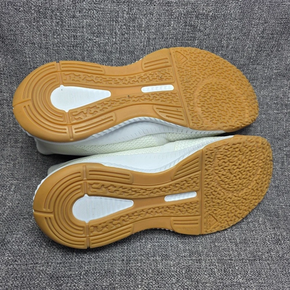 Adidas CrazyFlight Bounce 3 White Gum Volleyball Shoes BD7906 Womens Size 10